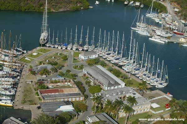 Nelson's Dockyard Aerial Photograph