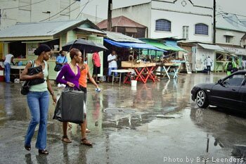 Rainy day in Bridgetown