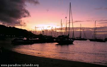 Admiralty Bay sunset