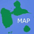 Guadeloupe Map | Carte de Guadeloupe