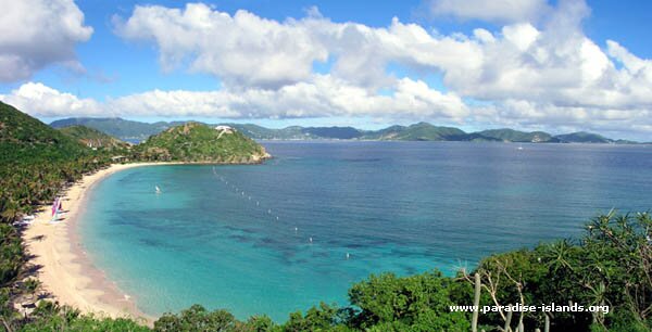 Deadman's Bay and Beach on Peter Island