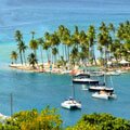 Marigot Bay in Saint Lucia